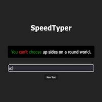 screenshot of quote, feedback to typing, and input from tryping game